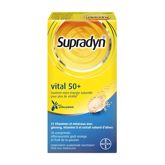 Image of Supradyn Vital 50+ 30 Bruistabletten 