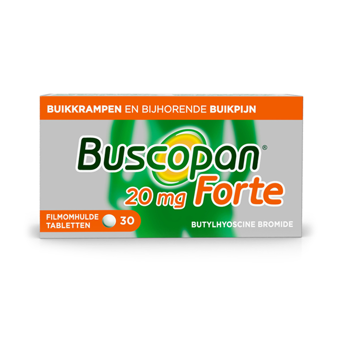 Image of Buscopan Forte 20mg 30 Tabletten