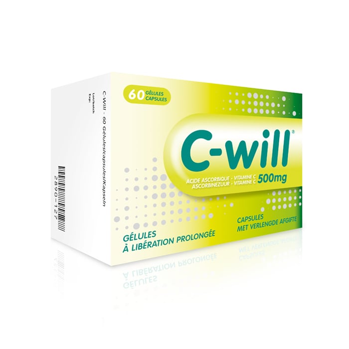 Image of C-Will Vitamine C 60 Capsules