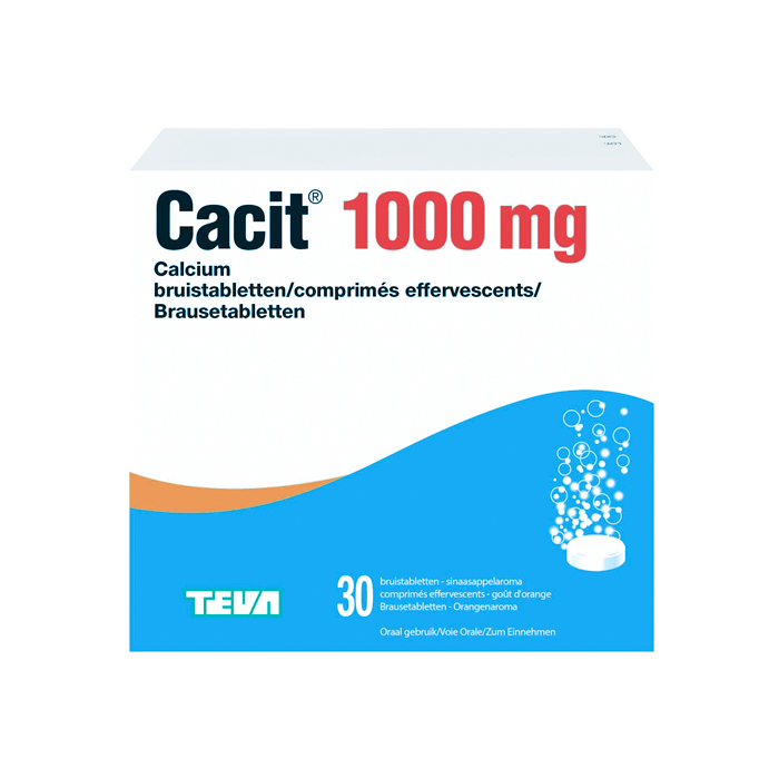 Image of Cacit 1000mg 30 Bruistabletten 