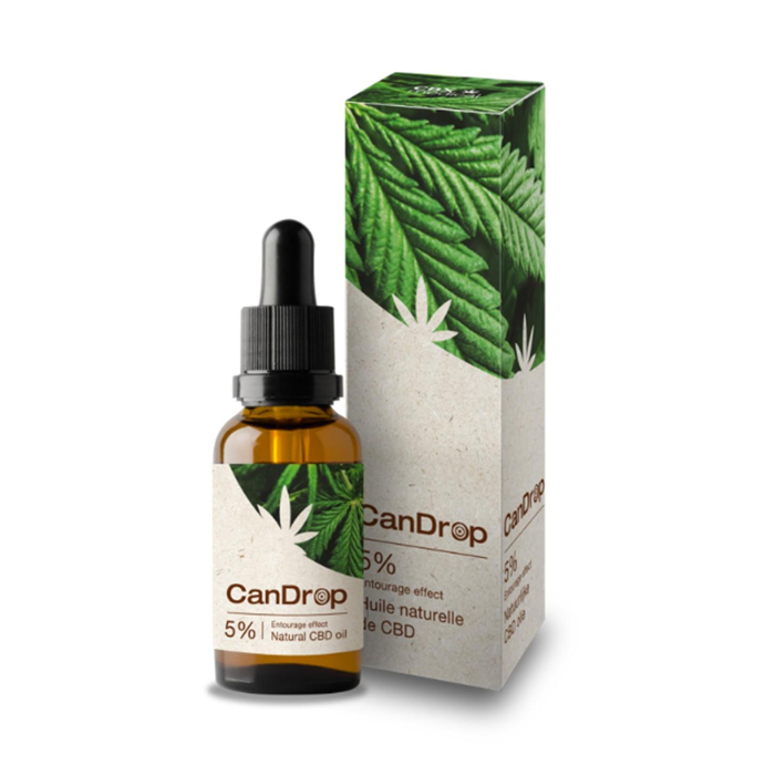 Image of Candrop CBD Olie 5% 10ml 