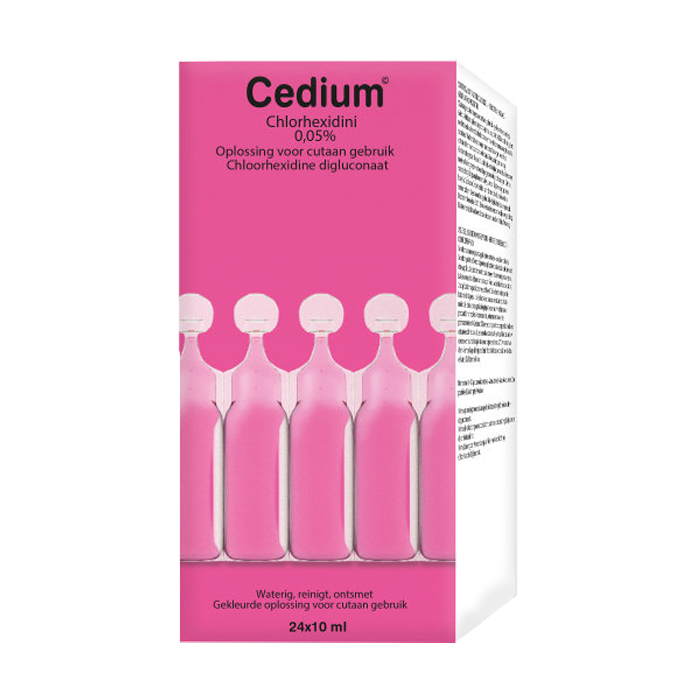 Image of Cedium Chlorhexidini 0,05% 24x10ml 