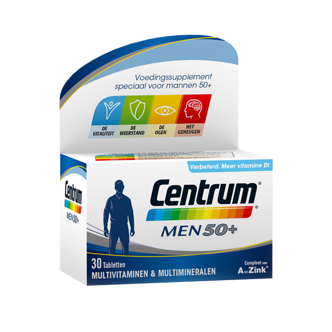 Image of Centrum Men 50+ 30 Tabletten 