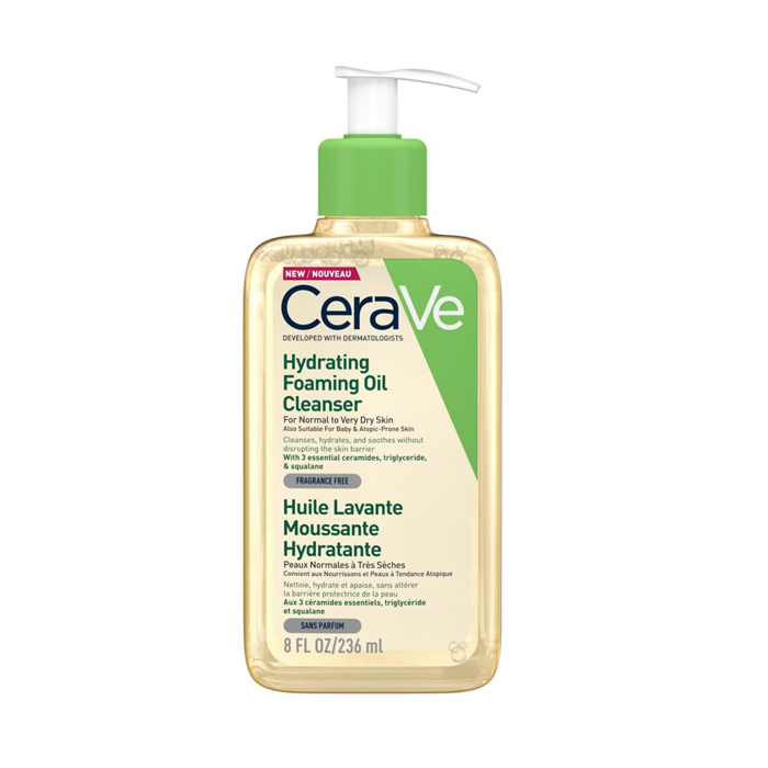 Image of CeraVe Hydraterende Schuimende Reinigingsolie 236ml