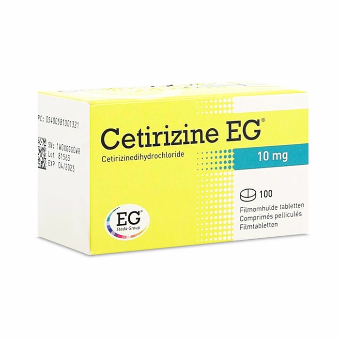 Image of Cetirizine EG 10mg 100 Tabletten 