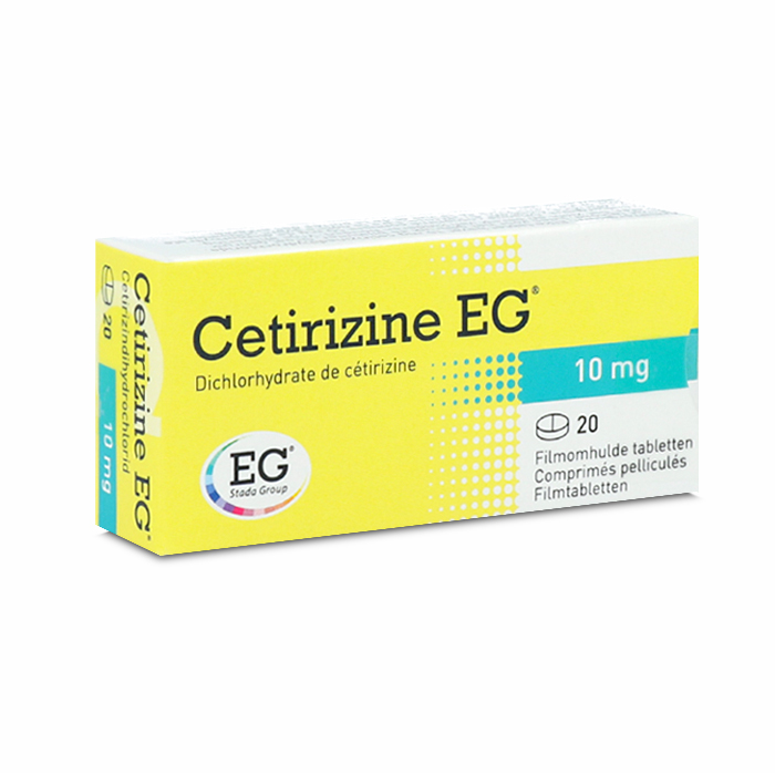 Image of Cetirizine EG 10mg 20 Tabletten 