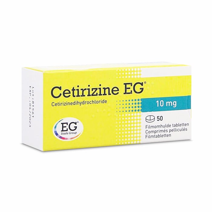 Image of Cetirizine EG 10mg 50 Tabletten