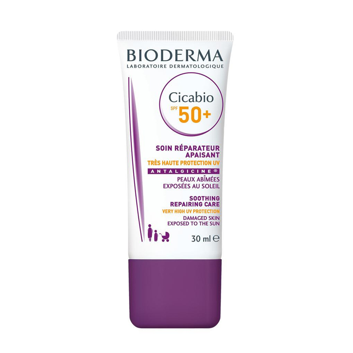 Image of Bioderma Cicabio SPF50+ Herstellende Verzorging 30ml 