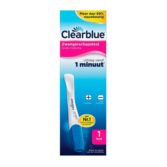 Image of Clearblue Zwangerschapstest Snelle Detectie 1 Stuk