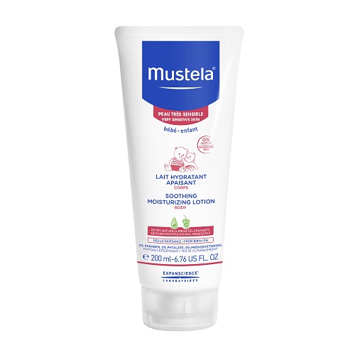 Image of Mustela Hydraterende Verzachtende Melk - Zeer Gevoelige Huid - 200ml 