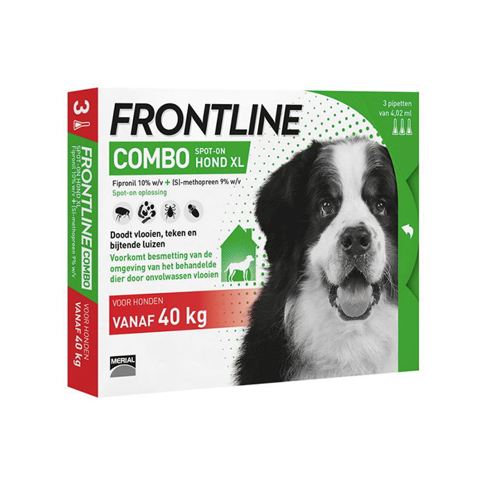 Image of Frontline Combo Line Hond XL >40kg Vlooien/ Teken 3x4,02ml 