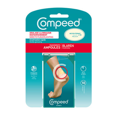 Image of Compeed Blaren Medium 10 Pleisters 