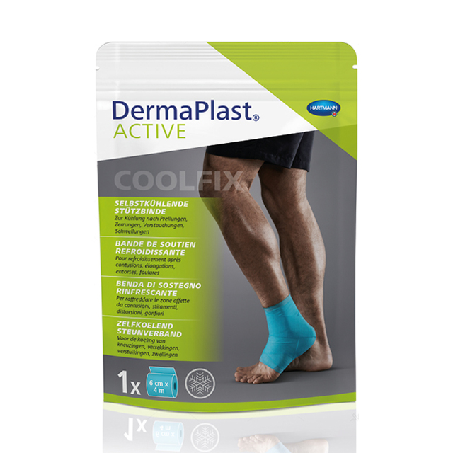 Image of Dermaplast Active Coolfix Zelfkoelend Steunverband 6cmx4m 