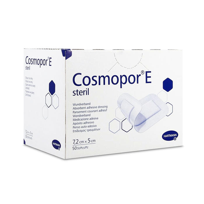 Image of Cosmopor E Steriel Zelfklevend Wondverband - 7,2x5cm - 50 Stuks