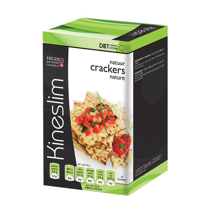 Image of Kineslim Crackers Natuur 12 Stuks 