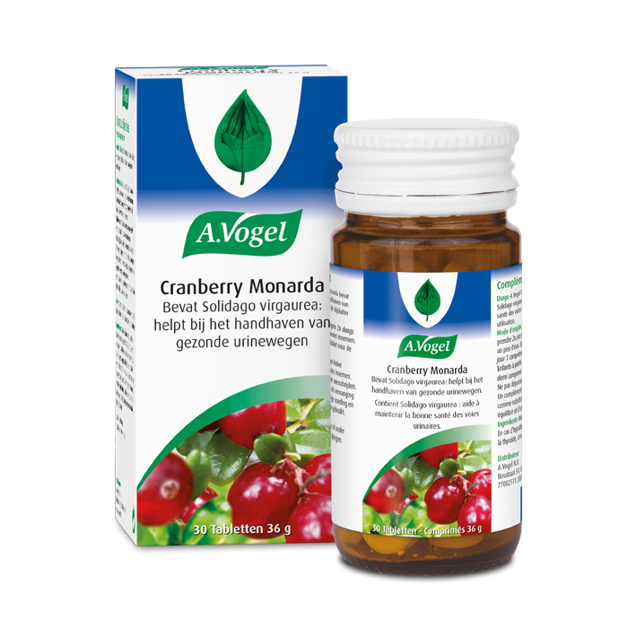 Image of A. Vogel Cranberry Monarda Urinewegen 30 Tabletten 