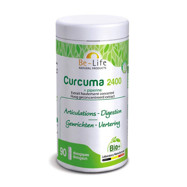 Image of Be-Life Curcuma 2400 + Piperine 90 Capsules 