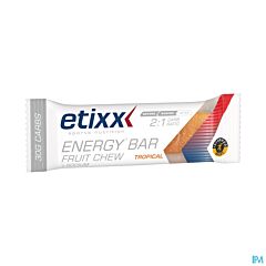 Etixx Energy Bar Fruit Tropical 38g