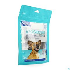Virbac Veggiedent Chien - <5kg - 15 Lamelles à Macher