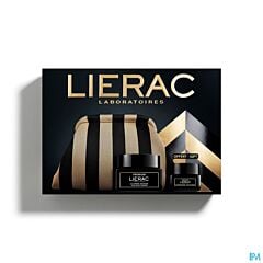Lierac Premium Cadeauset La Crème Soyeuse 50ml + Oogcrème 20ml + Gratis Toilettas
