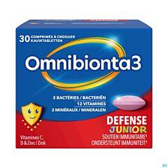 Omnibionta 3 Defense Junior 30 Kauwtabletten