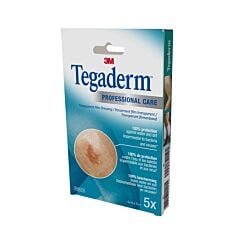 Tegaderm 3M Transparant Filmverband 6cmx7cm 5 Stuks