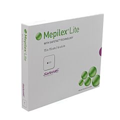 Mepilex lite pans fin sil ster 15x15,00cm 5 284300