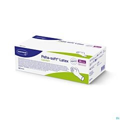 Les gants d'examen Peha-soft Latex Comfort XL- 100 942024
