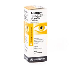 Allergo-Comod Collyre en Solution Flacon 10ml