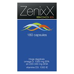 ZenixX 500 D 180 Capsules