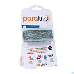 PARAKITO Bracelet anti-moustique rechargeable adulte GRAPHIC JUNGLE