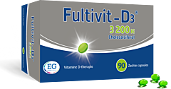 Fultivit-D3 3200IU 90 Capsules Molles