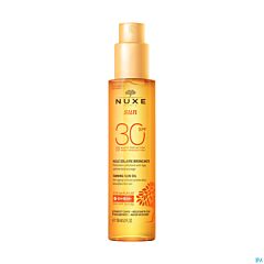 Nuxe Sun Huile Solaire Or Spf30 150ml