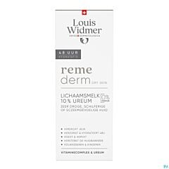 Louis Widmer Remederm Lichaamsmelk 10% Urea Zonder Parfum 200ml