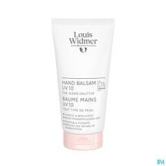 Louis Widmer Body Baume Mains Uv10  sans parfum 75ml