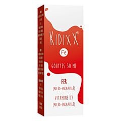 KidixX Fe Sirop Flacon 30ml