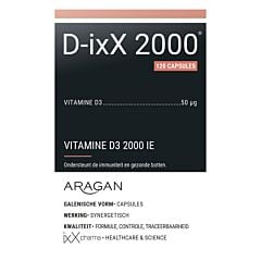 D-ixX 2000 Vitamine D - 120 Capsules
