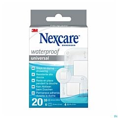 Nexcare Waterproof Universele Pleisters 20 stuks