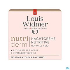 Louis Widmer Nutriderm Crème de Nuit Nutritive - 50ml