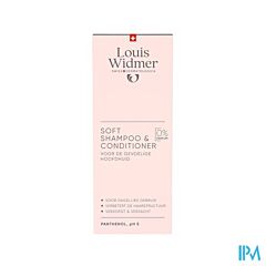Louis Widmer Soft Shampoo & Conditioner Zonder Parfum - 150ml
