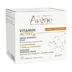 Avène Vitamine Activ Cg Crème intensive éclat anti-âge, Vitamine C optimisée  50ml