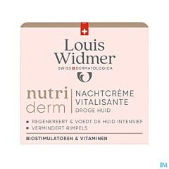 Louis Widmer Nutriderm Nachtcrème Vitalisante – 50ml