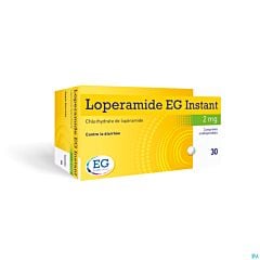 Loperamide EG Instant 2Mg | 30 Comprimés