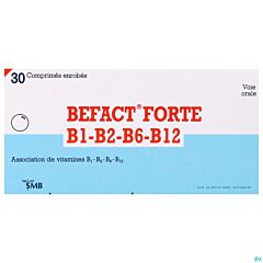 Befact Forte B1 B2 B6 B12 - 30 Comprimés