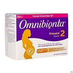 Omnibionta Pronatal Grossesse 2 - 84 Comprimés + 84 Gélules