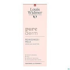Louis Widmer Purederm Reinigingsmelk Parfum - 200ml