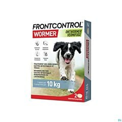 Frontcontrol Wormer Honden - 2 Tabletten