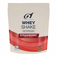 6D Sports Nutrition Whey Shake Fraise Poudre - 500g