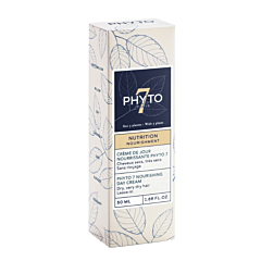 Phyto 7 Voedende Leave-in Crème Voor Droog Haar - 50ml