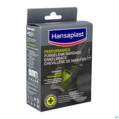Hansaplast Sport Enkelbrace Zwart - 1 Stuk